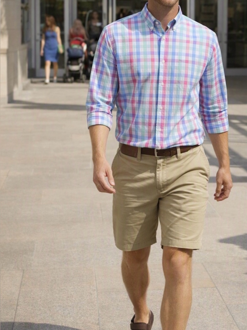 Men's Classic gingham shirt